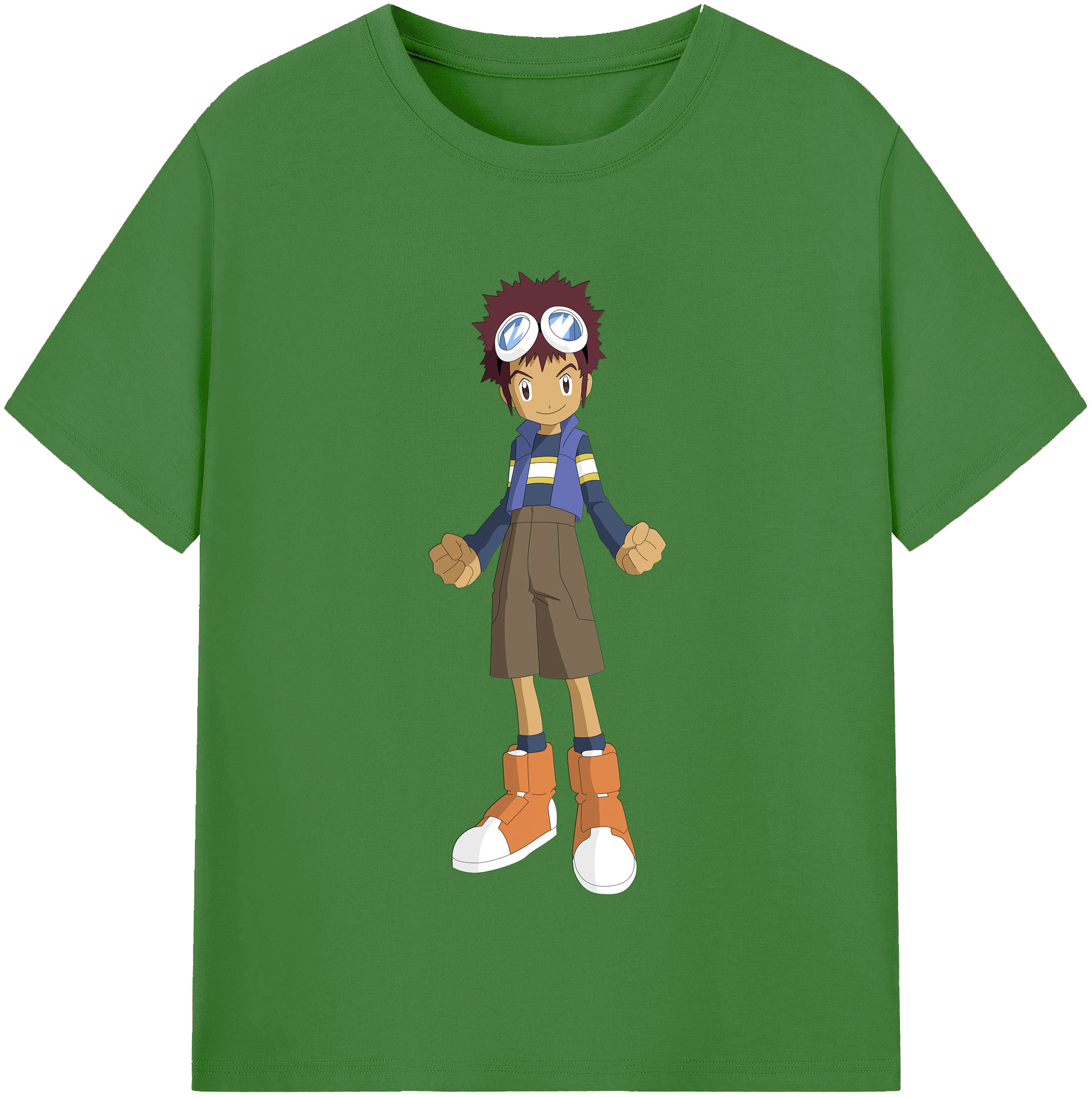 （画像用） Digimon デジタルモンスター/デジモン レディースカジュアルプリントTシャツ（綿100％）
